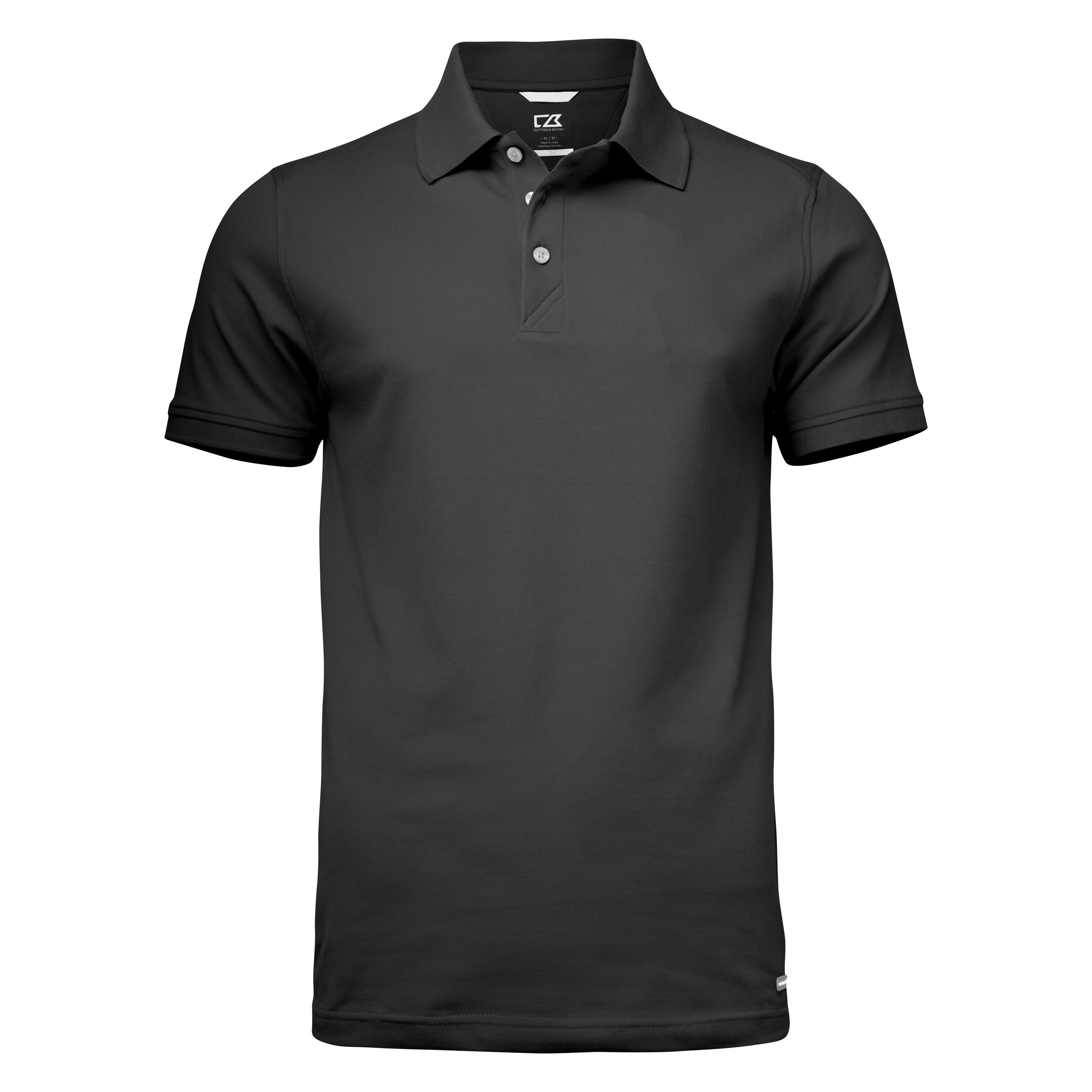 Cutter & Buck, Herren, Shirts, Advantage Polo Men, Schwarz, (Xl)