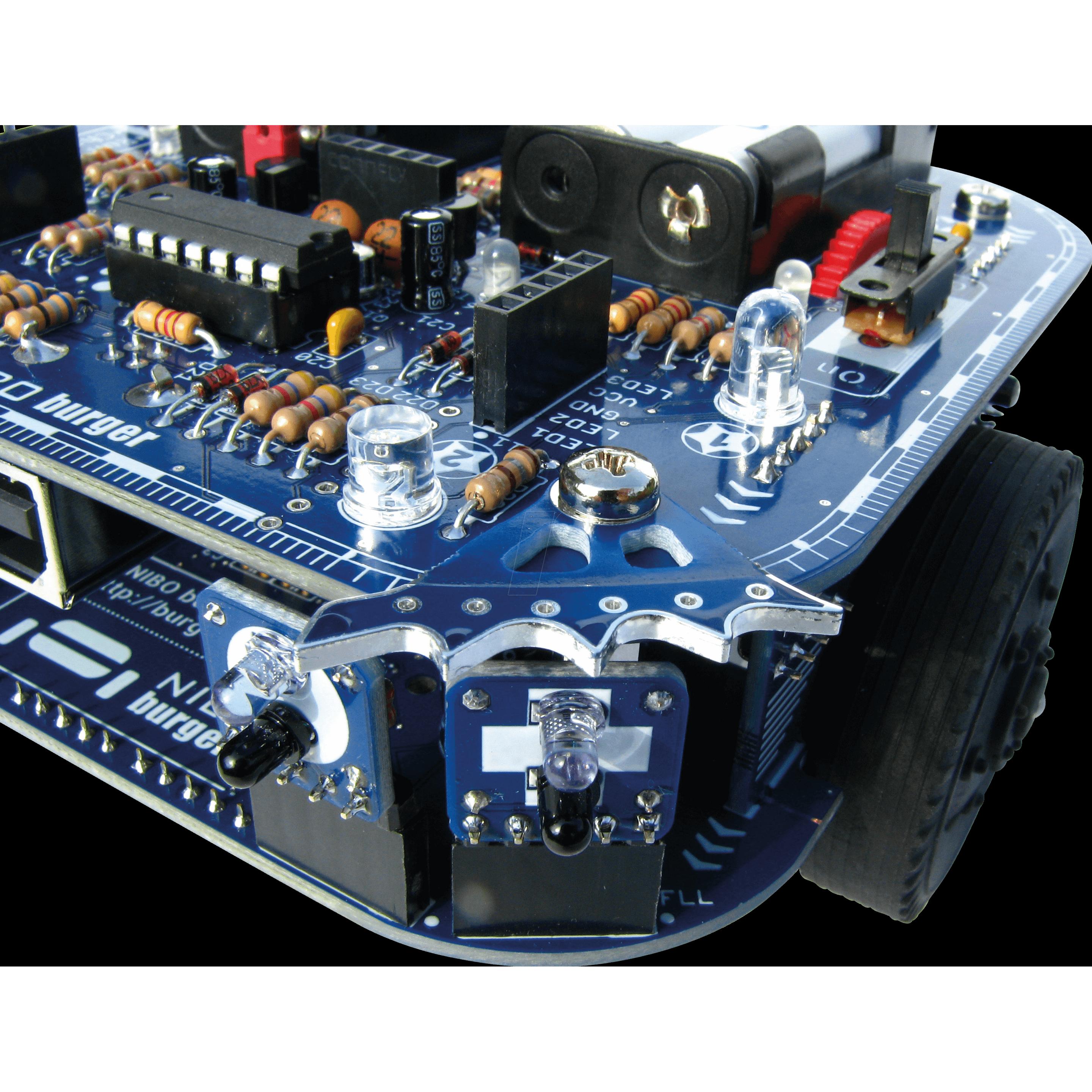 Thumbnail - Nicai Systems Nibo burger, Robotik Kit, Blau, Mehrfarbig