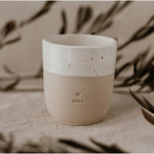 Produktbild Eulenschnitt Becher "Oma" - von (320 ml, 1 x)