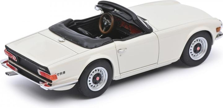 Actual product image Schuco Triumph TR6 white 1:43