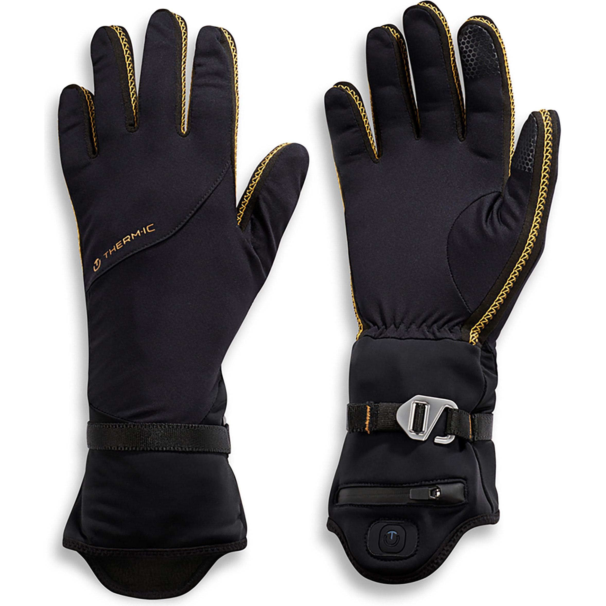 Therm-ic, Unisex, Handschuhe, Thin Ultra Heat Liner, Schwarz, (10.5, XL)