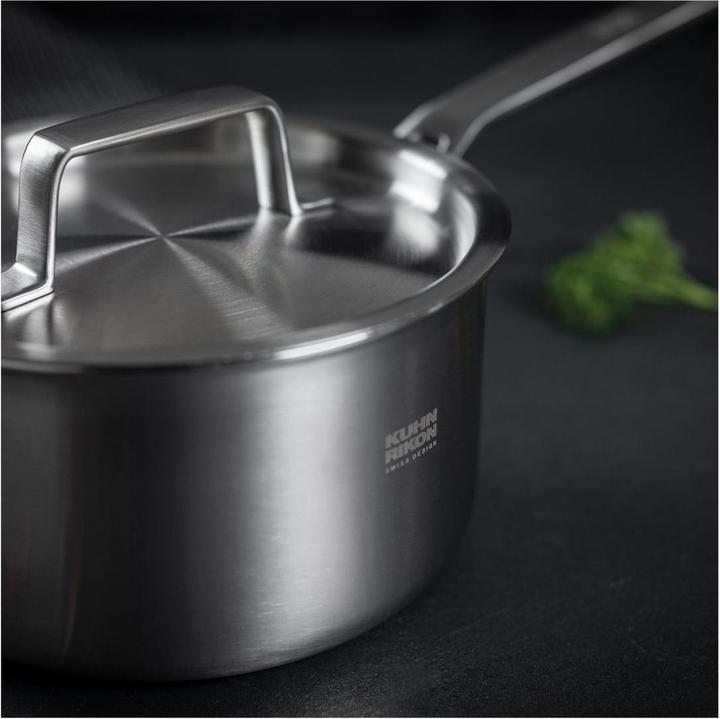 Image du produit Kuhn Rikon Casserole à manche (16 cm, Casserole à manche, Aluminium, Acier inoxydable)