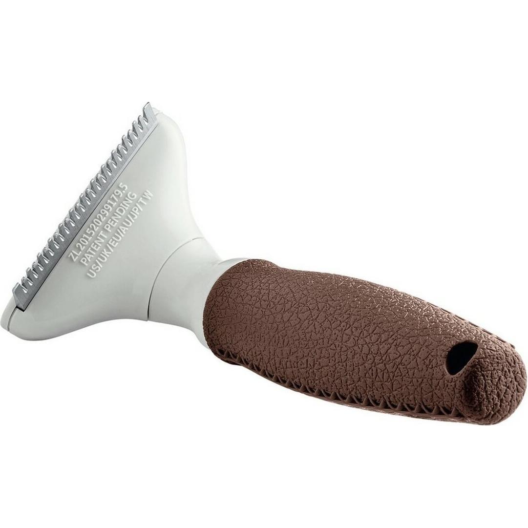 Comparer les prix de Hunter Brosse À Décaper Curry Blade Pour Poils Longs M