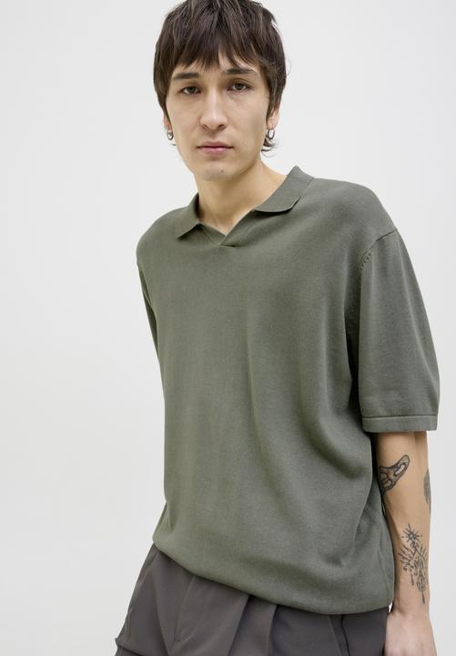 Produktbild Jack & Jones Jjeleo Knit Polo Ss Ln (S)