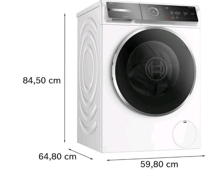 Actual product image Bosch Hausgeräte WGB256A5CH (10 kg, Left)