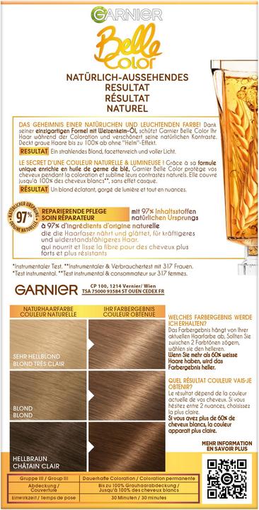 Image du produit Garnier Belle Couleur (4 blonde frêne)