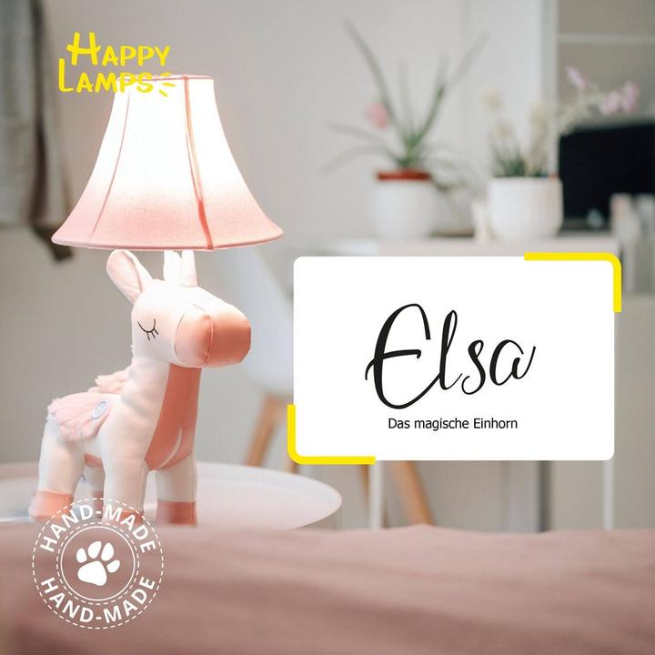 Produktbild Happy Lamps Elsa das Einhorn