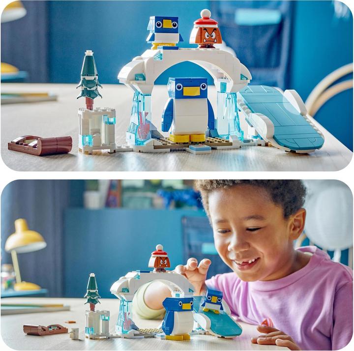 Productafbeelding LEGO 71430 Sneeuwavontuur met de familie pinguïn - uitbreidingsset (71430, LEGO Super Mario)
