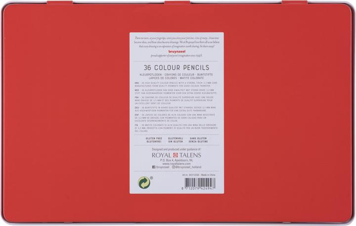 Produktbild Bruynzeel Farbstifte Expression Colour Metalletui, 36 Stück (36x)