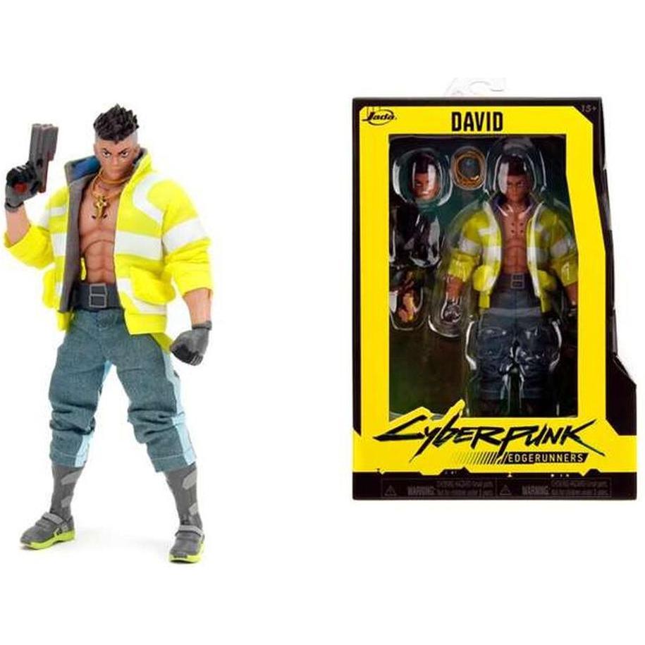 Jada Multicolore Figura Da 6" Di Cyberpunk Edgerunners David