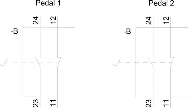 Produktbild Siemens Safety foot switch,two pedals,1N0+1NC