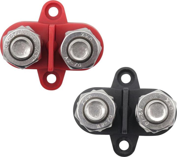 Produktbild Offgridtec Dual Terminal Stud / 2-fach Schraubanschluss mit entfernbarer Isolationsplatte 2 x M10 (3/8")