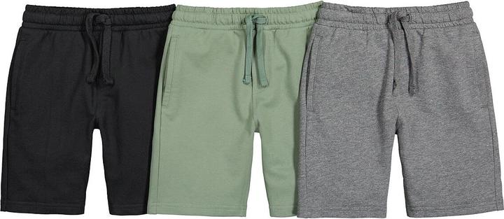 Produktbild La Redoute Collections 3er-Pack Bermudas aus Sweatware