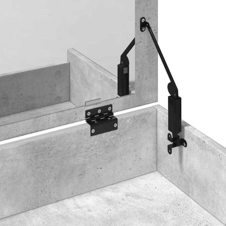 Image du produit vidaXL Coiffeuse avec tabouret 60 x 40 x 113,5 cm (60 x 40 x 75 cm)