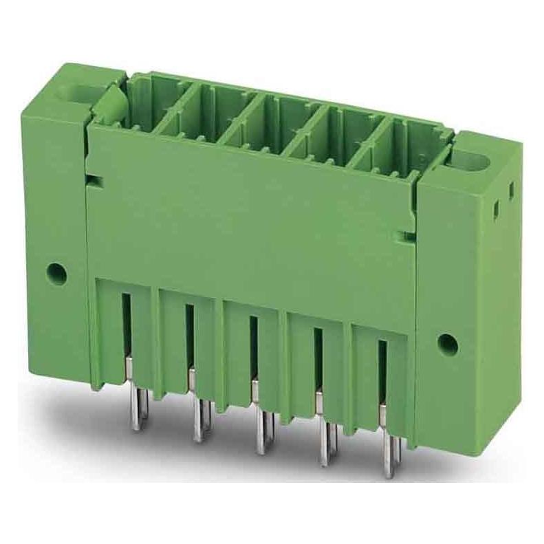 Phoenix Contact Contactdoosbehuizing PCV Aantal polen Totaal 6 Afstand: 7,62 mm 1720945 50 st., Kabels + Stekkers, Groen