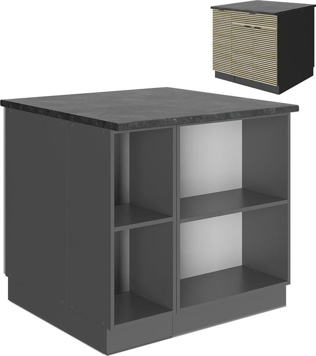 Produktbild Vicco Kücheninsel Fame-Line (90 x 81.60 x 82 cm)