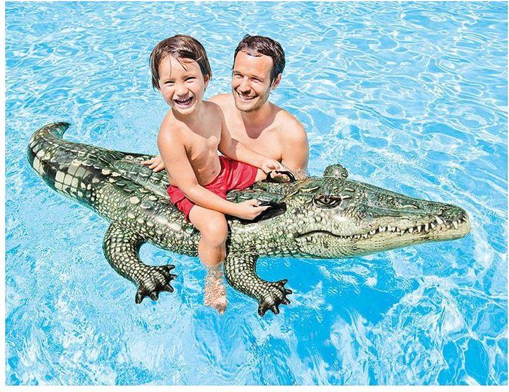 Actual product image Intex Realistic Gator
