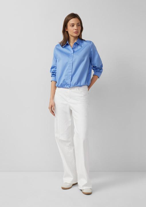 Immagine prodotto s.Oliver Bluse Baumwollsatin-Bluse mit Raffung (36)