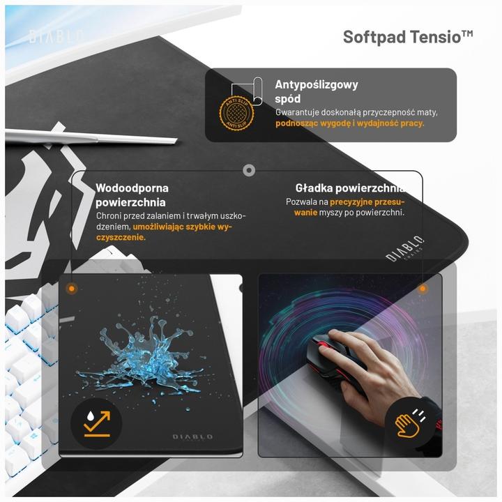 Immagine prodotto Diablo Scrivania con regolazione in altezza Sedie X-TENSIO 1600 bianco