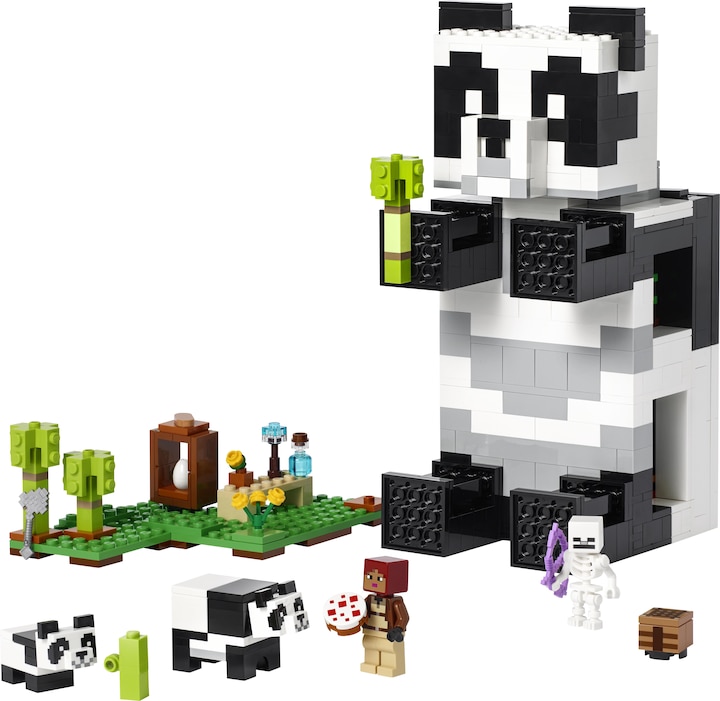 Image du produit LEGO La maison des pandas (21245, LEGO Minecraft)
