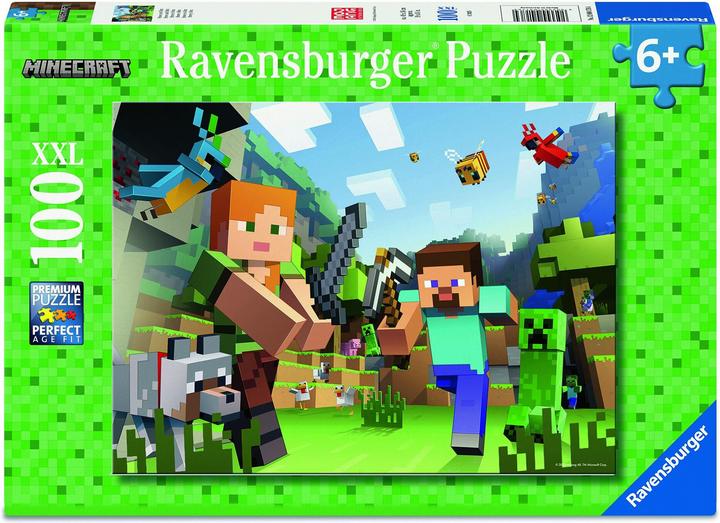 Immagine prodotto Ravensburger Minecraft Steve e Alex (100 pezzi)