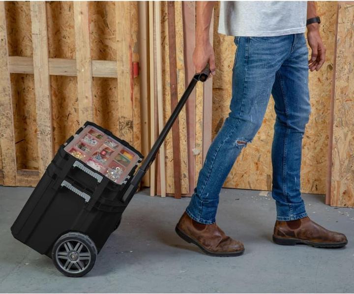 Productafbeelding Keter Connect gereedschapswagen en assortimentsdoos