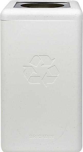 Immagine prodotto ReinigungsBerater Sistema di separazione dei rifiuti BrickBin cassonetto per rifiuti residui bianco grigio 65 L porta (65 l)
