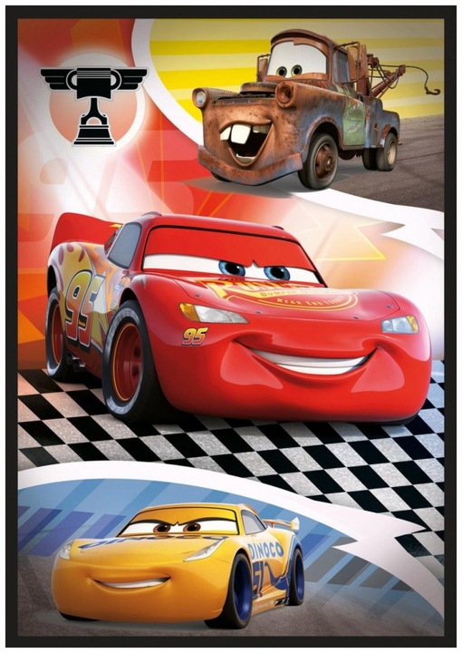 Actual product image Clementoni Puzzle Cars, 104 pieces + 3D model (104 pieces)