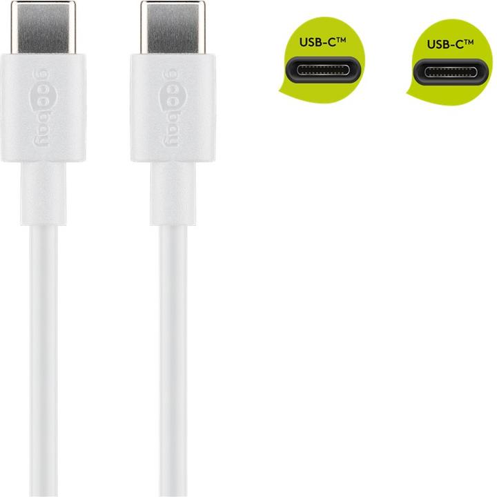 Image du produit Goobay USB C – USB C (0.50 m, USB 2.0, 15 W)