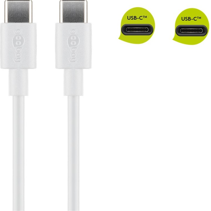 Image du produit Goobay USB C – USB C (0.50 m, USB 2.0)