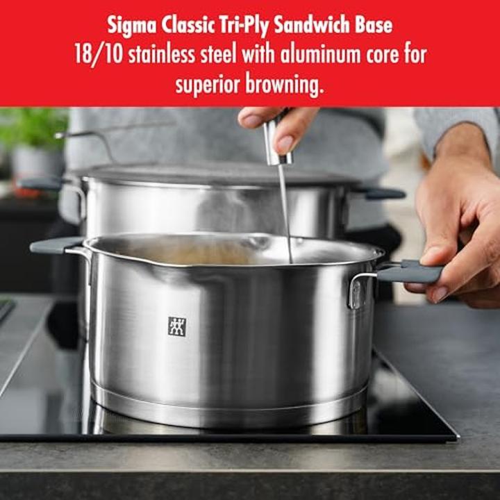 Actual product image Zwilling Simplify cookware set | 5pcs. (24 cm, Pot, Stainless steel)