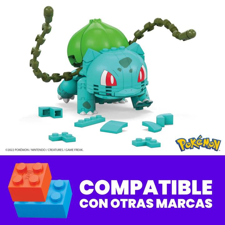 Actual product image Mega Construx Pokémon Bulbasaur