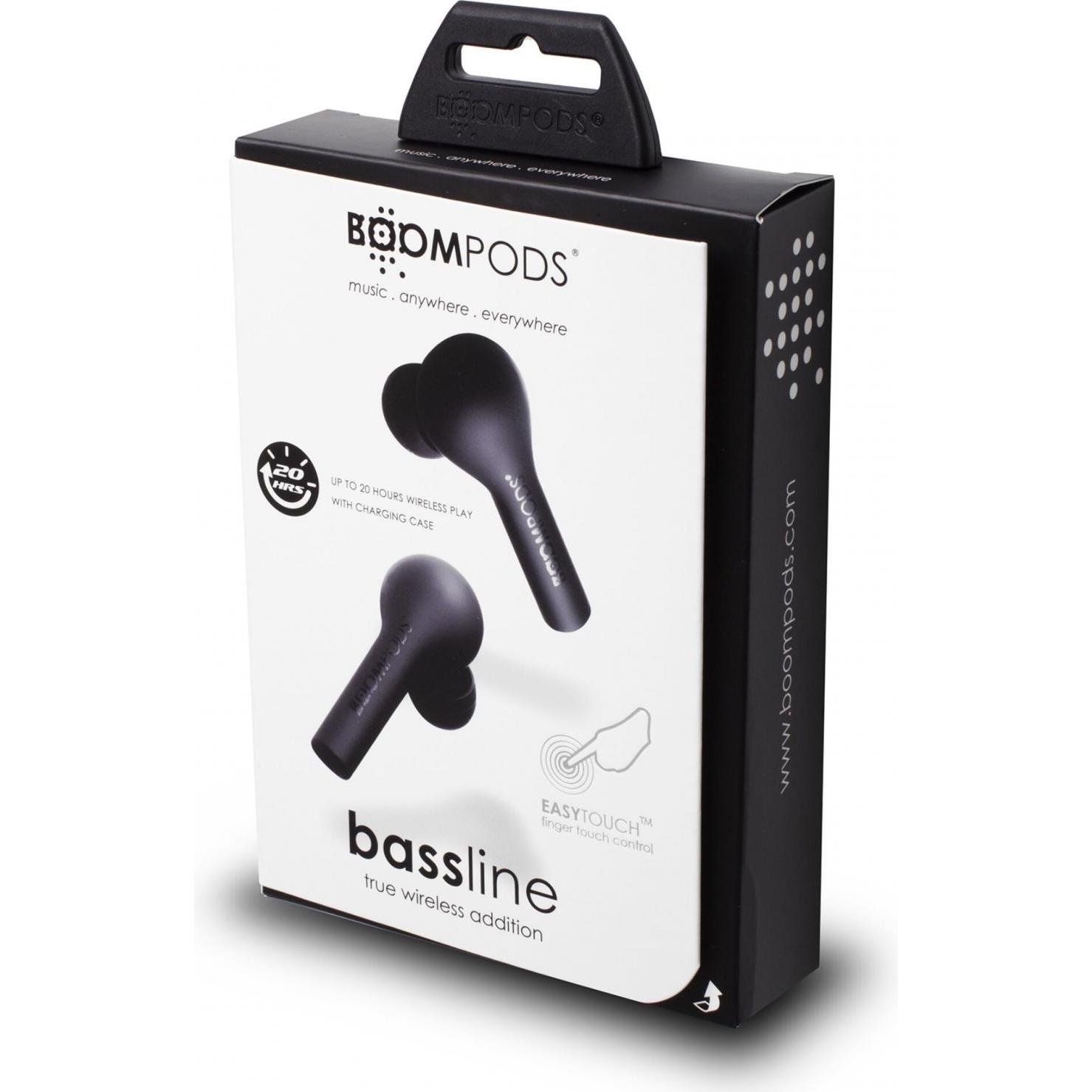 Thumbnail - Boompods Bassline (ANC, 4.50 h, Kabellos), Kopfhörer, Schwarz