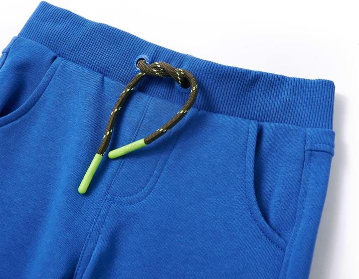 Produktbild vidaXL Kinder-Trainingshose Blau 104,Material: 80 % Baumwolle. 20 (104)
