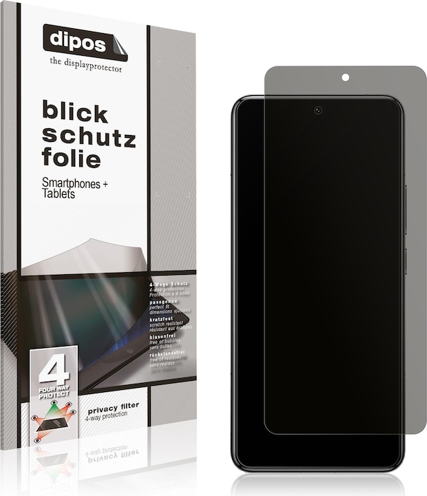 Actual product image Dipos Screen Protector 4-Way Privacy (1 Piece, Xiaomi 14 Ultra)