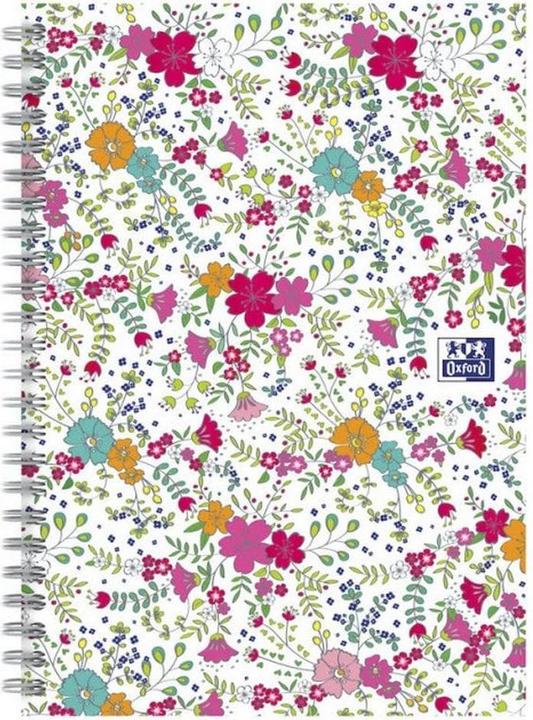 Immagine prodotto Oxford FORME FLORALE - Libro a spirale (A5, Quadretti, Copertina rigida)