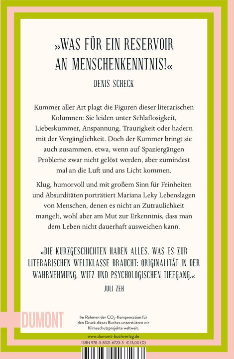 Actual product image Kummer aller Art (German, Mariana Leky, 2024)