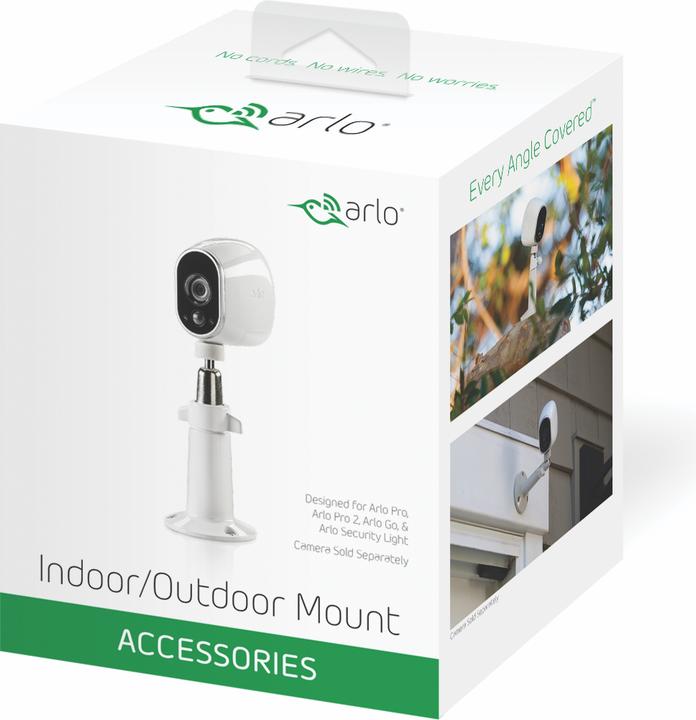 Image du produit Arlo Support de fixation murale réglable pour caméra de sécurité HD, blanc (Kit de montage)