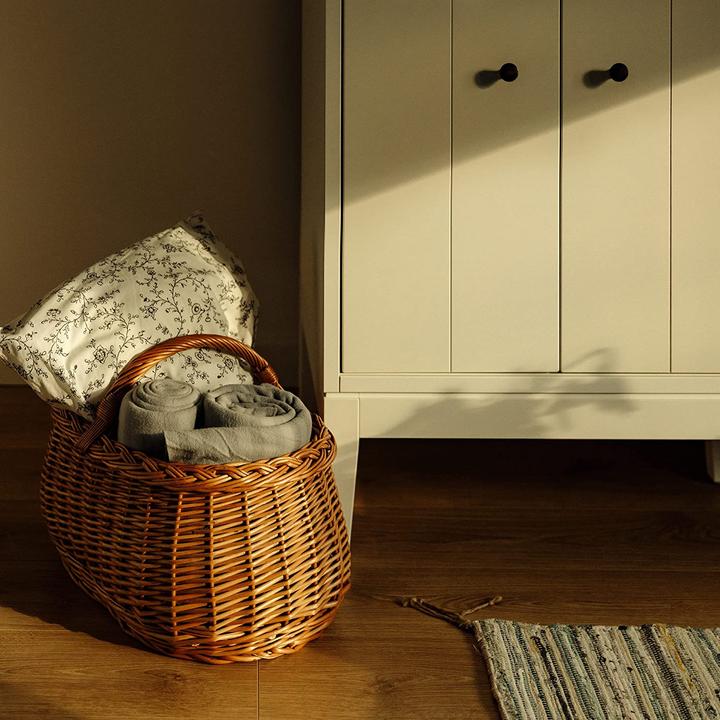 Actual product image Creative Home Picnic Basket Wicker Basket, 45x32 H-24/34