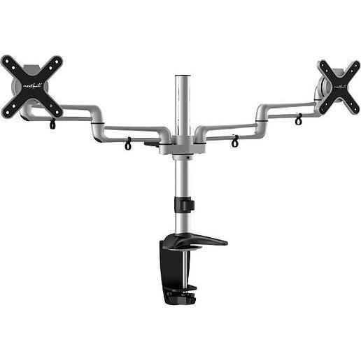 PureMounts Monitor Tischhalterung - Style 13-27" (Tisch, 27"), Monitor Halterung, Silber