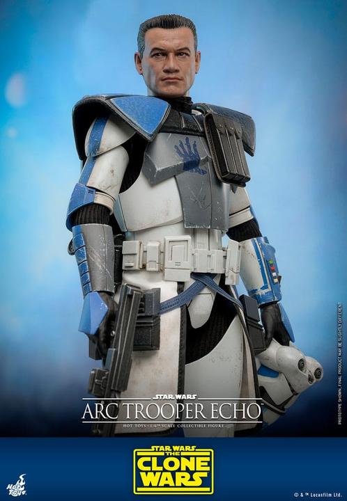 Produktbild Hot Toys Star Wars: The Clone Wars Actionfigur 1/6 Arc Trooper Echo 30 cm