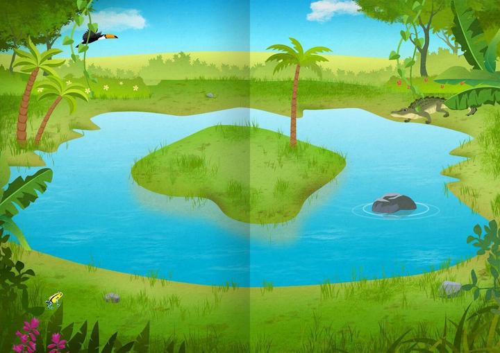 Produktbild Stickerbuch Dschungel