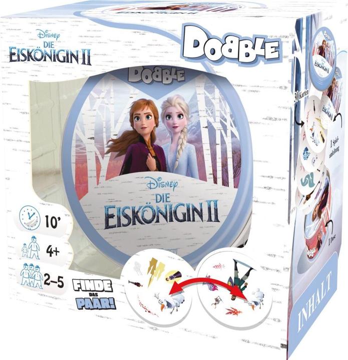 Produktbild Asmodée Dobble Disney Frozen 2 (Deutsch, Englisch, 2 - 5 Spieler)
