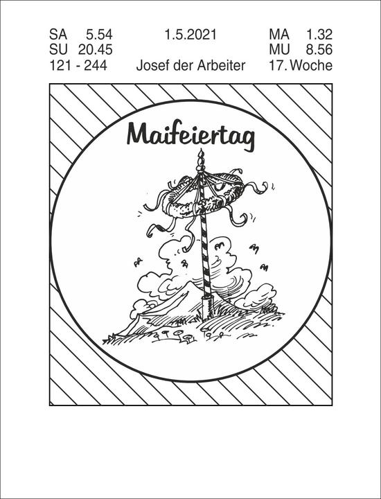 Image du produit Tagesabreisskalender klein 2026 (Allemand)