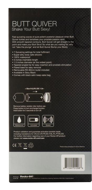 Image du produit Rocks-Off Butt Quiver