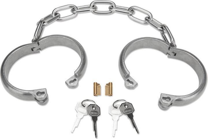 Produktbild Prowler Heavy Duty Hand Cuffs - Silver