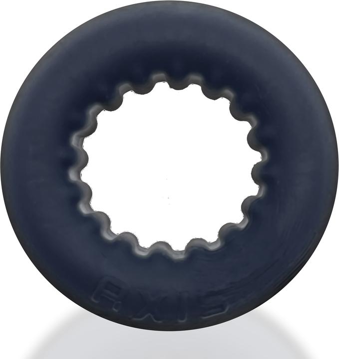 Image du produit Oxballs Axis Rib Griphold Cockring Noir Glace (5 cm)