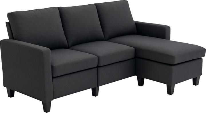 Produktbild Homcom 3-Sitzer-Sofa mit zwei Liegesesseln und einer Chaiselounge (3-Sitzer)
