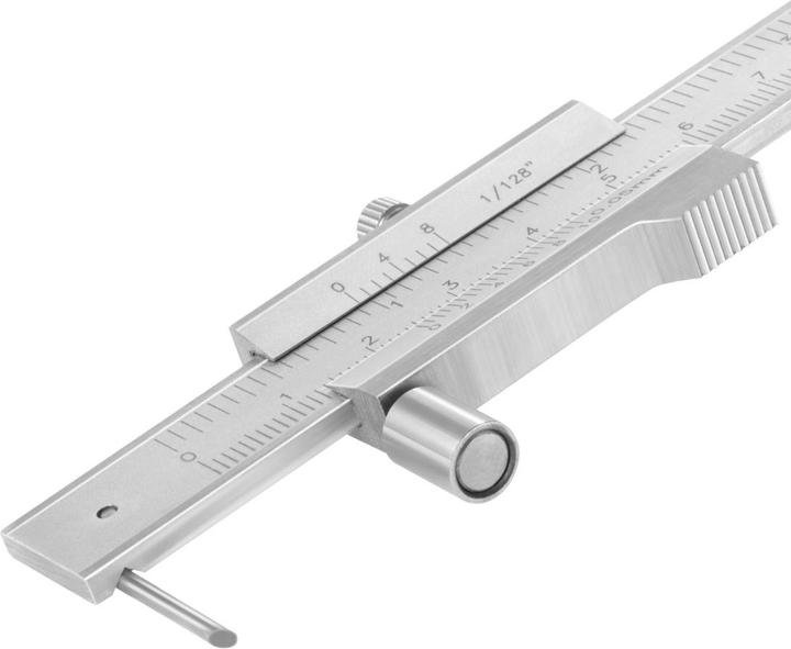 Produktbild Stahlwerk Anreiss Messschieber Messlehre Schieblehre 0-200 mm DIN 862 mit Nonius (26.50 cm)