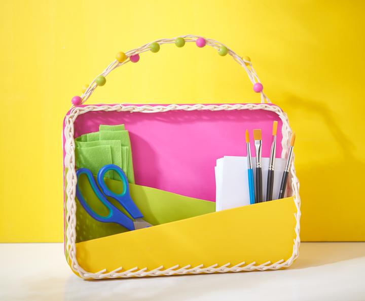 Produktbild VBS Peddigrohr-Boden "Rechteck", 4 mm, 24 x 34 cm, 54 Löcher